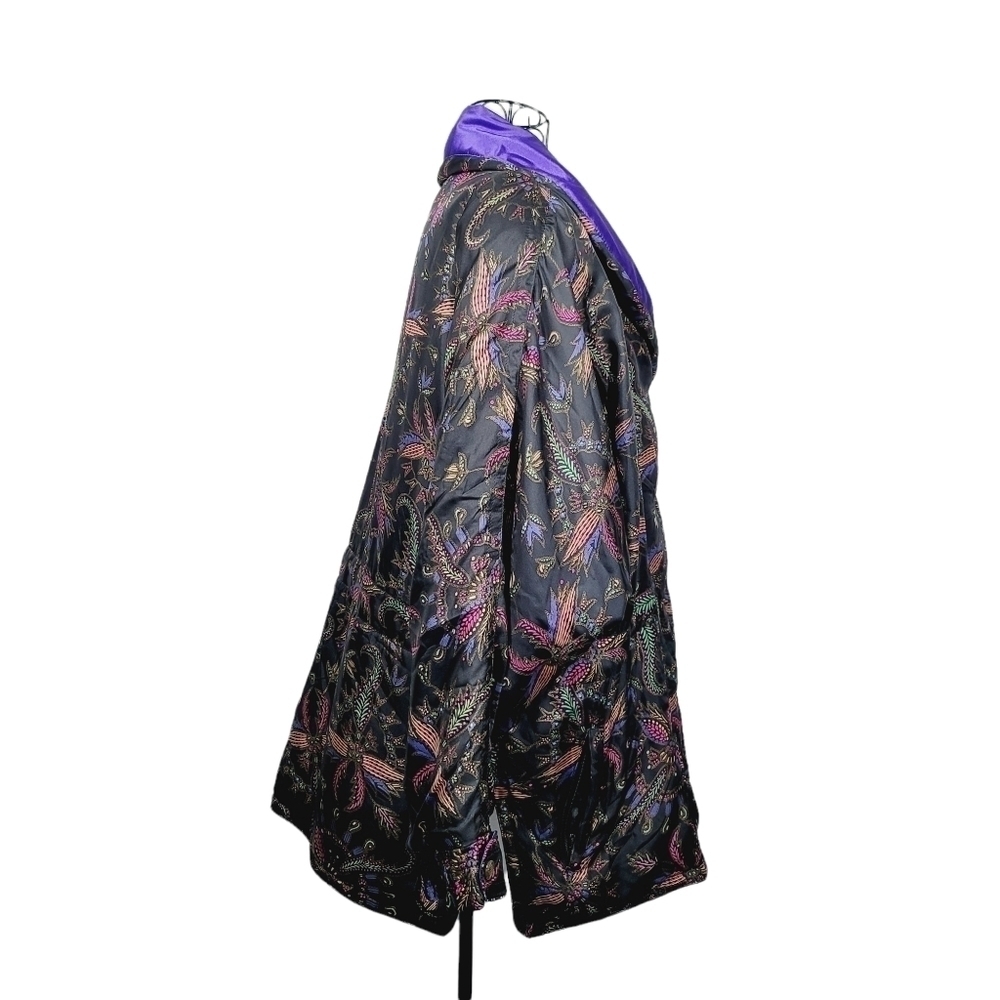 Skea 100% Silk 90s Vintage Ski Jacket - Picture 4 of 14